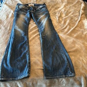 big star - liv boot jeans. 27 long.